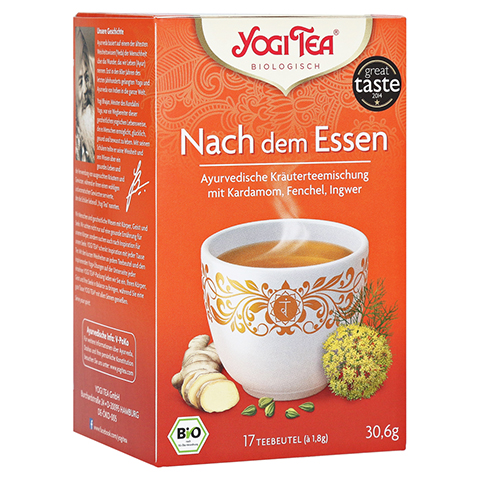 YOGI TEA Nach dem Essen Bio Filterbeutel 17x1.8 Gramm