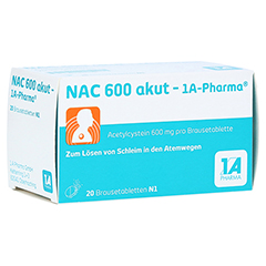 NAC 600 akut-1A Pharma 20 Stück N1