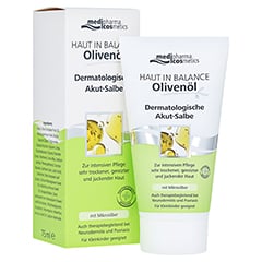 medipharma Haut in Balance Olivenöl Dermatologische Akut-Salbe 75 Milliliter