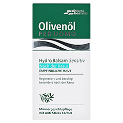 medipharma Olivenl Per Uomo Hydro Balsam Sensitiv 50 Milliliter - Vorderseite