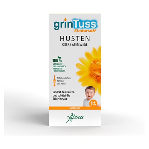 GRINTUSS Kindersaft mit Poliresin 210 Gramm