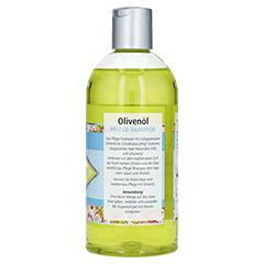 OLIVENL PFLEGE-Shampoo 500 Milliliter - Linke Seite