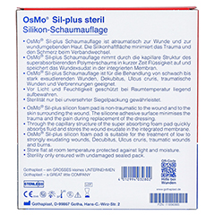 OSMO SIL-plus Silikon-Schaumauflage 11x11 cm ster. 10 Stck - Rckseite