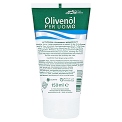 medipharma Olivenöl Per Uomo Hydro Körperbalsam 150 Milliliter - Rückseite