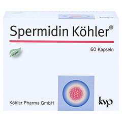 SPERMIDIN Köhler Kapseln 60 Stück - Vorderseite