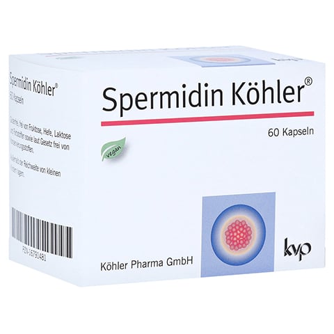 SPERMIDIN Köhler Kapseln 60 Stück