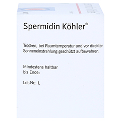 SPERMIDIN Köhler Kapseln 60 Stück - Rechte Seite