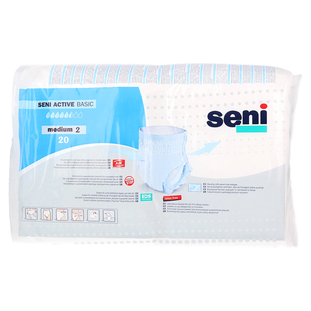 SENI Active Basic Inkontinenzslip Einm.medium 20 Stück online bestellen