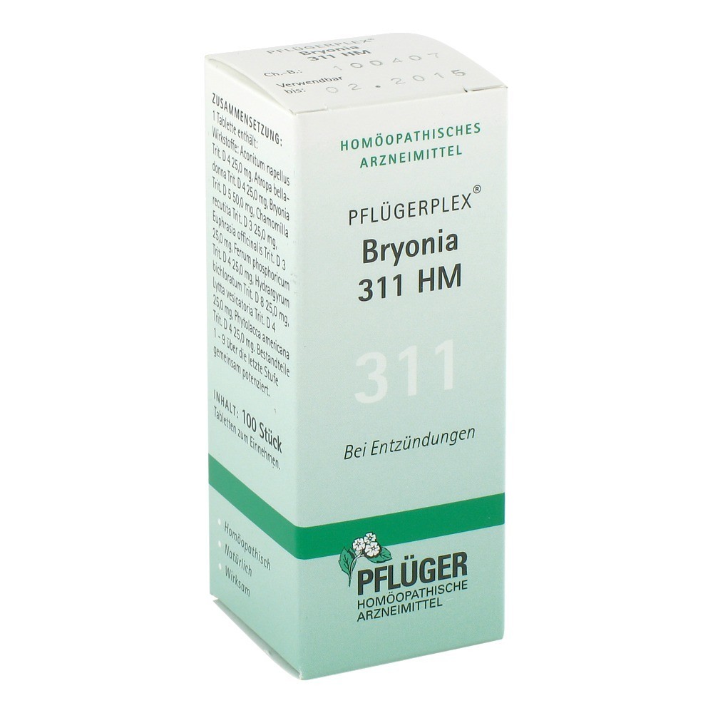 PFLÜGERPLEX Bryonia 311 HM Tabletten 100 Stück