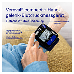 VEROVAL compact plus Handgelenk-Blutdruckmessgert 1 Stck - Info 3