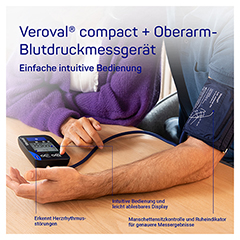 VEROVAL compact plus Oberarm-Blutdruckmessgert 1 Stck - Info 3