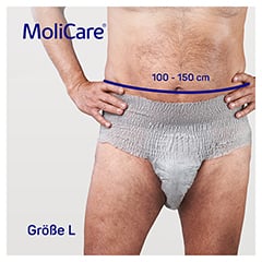 MOLICARE Premium MEN Pants 7 Tropfen L 7 Stck - Info 4
