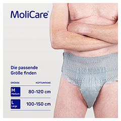 MOLICARE Premium MEN Pants 5 Tropfen M 8 Stck - Info 6