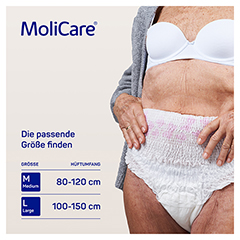 MOLICARE Premium lady Pants 5 Tropfen M 8 Stck - Info 6