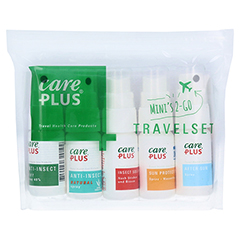 CARE PLUS Travelset mini's to go 5 Mini-Sprays 75 Milliliter - Vorderseite