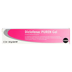 Diclofenac PUREN 50 Gramm N1 - Vorderseite