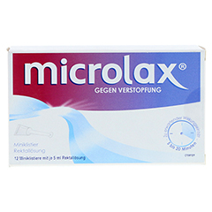 Microlax Rektallsung 12x5 Milliliter - Vorderseite