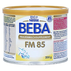 NESTLE BEBA FM 85 Frauenmilchsupplement Pulver