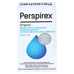 Perspirex Original Antitranspirant Roll-on 20 Milliliter - Vorderseite