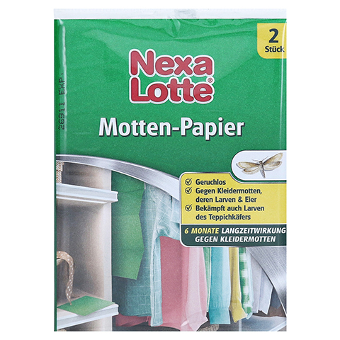 NEXA LOTTE Motten Papier TP 2 Stück