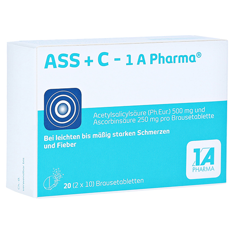 ASS + C-1A Pharma Brausetabletten 20 Stck