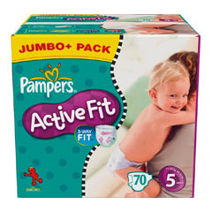 PAMPERS Active Fit Gr.5 junior 11-25kg 70 Stck
