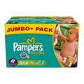 PAMPERS Baby Dry Gr.4+ maxi plus 9-20kg Jumbo 84 Stck