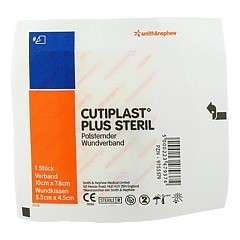 CUTIPLAST Plus steril 7,8x10 cm Verband
