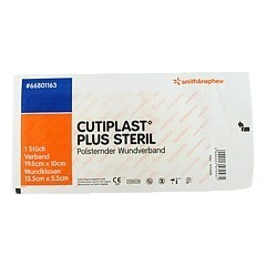 CUTIPLAST Plus steril 10x19,8 cm Verband