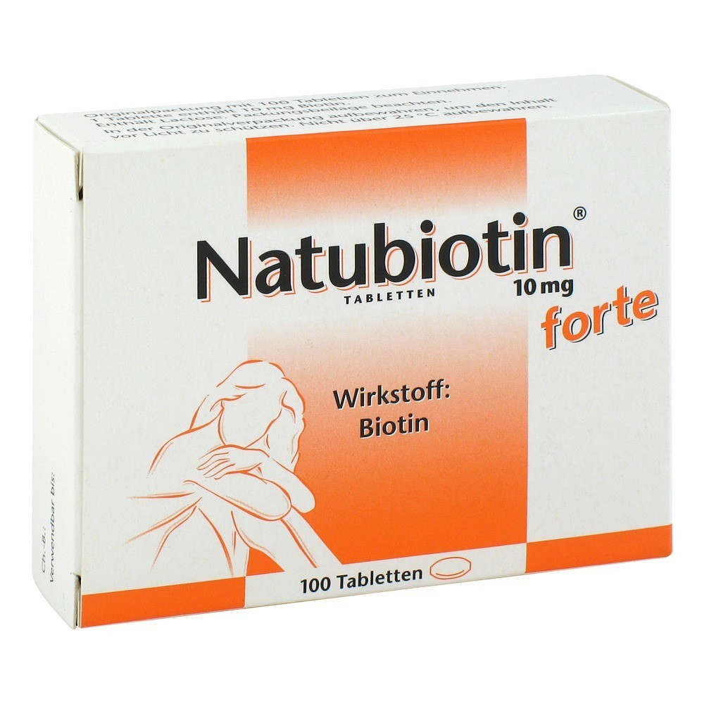 Natubiotin 10mg forte Tabletten 100 Stück