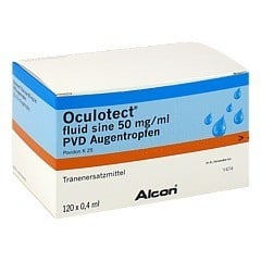 Oculotect fluid sine 50mg/ml PVD 0,4ml Augentropfen