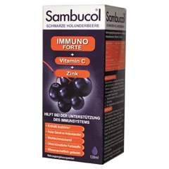 SAMBUCOL Immuno Forte Saft 120 Milliliter
