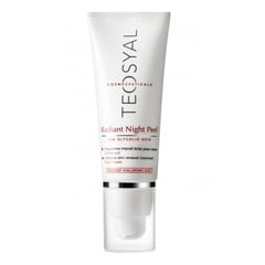 TEOSYAL Radiant Night Peel mit 15% Glykolsäure, Sanftes Gesichts Peeling für die Nacht 40 Milliliter