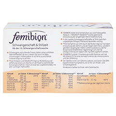 Femibion 2 Schwangerschaft & Stillzeit 2x30 Stück - Rückseite