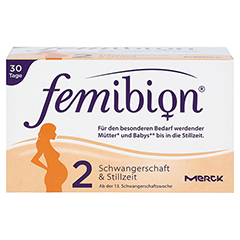 Femibion 2 Schwangerschaft & Stillzeit 2x30 Stück - Vorderseite