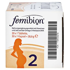 Femibion 2 Schwangerschaft & Stillzeit 2x30 Stück - Linke Seite