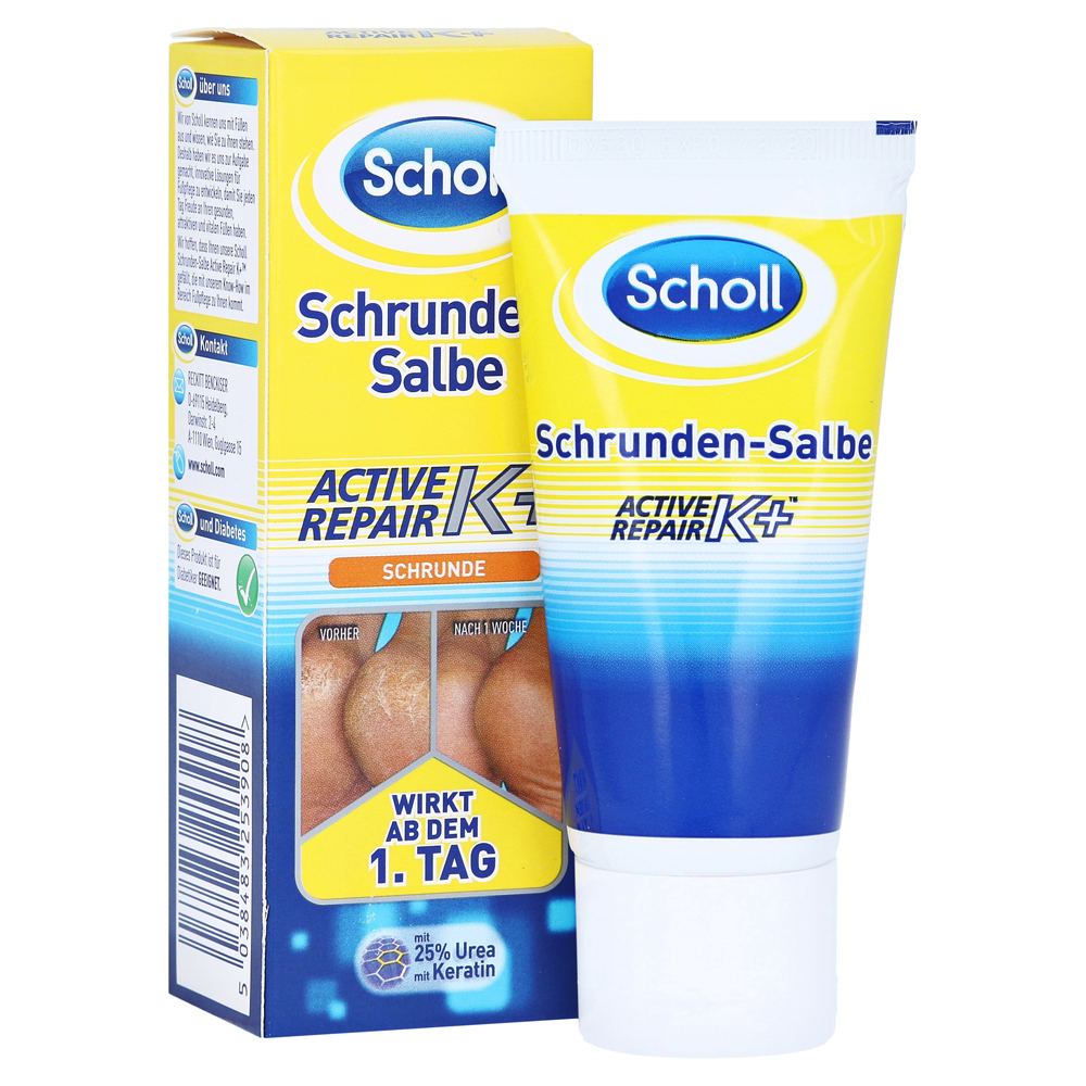 Scholl Schrunden Salbe K+ 60 Milliliter kaufen | medpex