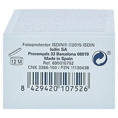 Isdin Fotoprotector Fusion Water Emulsion 50 Milliliter - Unterseite