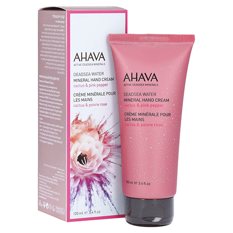Ahava Mineral Hand Cream Cactus & Pink Pepper 100 Milliliter