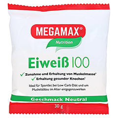 Eiweiss 100 Neutral Megamax Pulver 30 Gramm