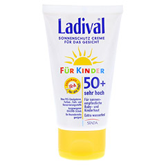 LADIVAL Kinder Sonnenschutz Creme Gesicht LSF 50+ 75 Milliliter