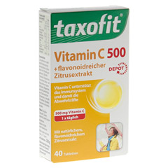 TAXOFIT Vitamin C 500 Depot Tabletten 40 Stck