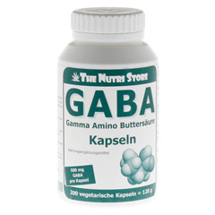 GABA 500 mg vegetarische Kapseln 200 Stück