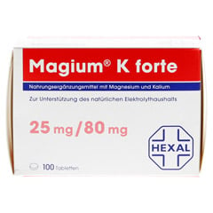 Magium K Forte 100 Stück - Vorderseite