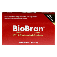 BIOBRAN 250 Tabletten 50 Stück - Vorderseite
