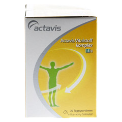 ACTAVIS Vitalstoffkomplex 15 g Granulat 30 Stck - Rechte Seite