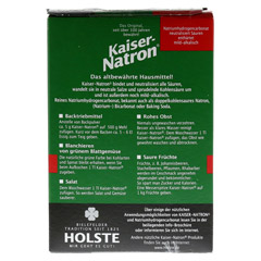Kaiser Natron Pulver 250 Gramm - Rckseite