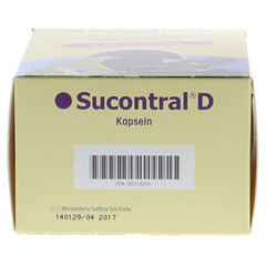 Sucontral D Diabetiker Kapseln 120 Stck - Unterseite