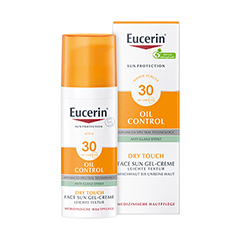 EUCERIN Sun Gel-Creme Oil Contr.Anti-Gl.Eff.LSF 30 50 Milliliter