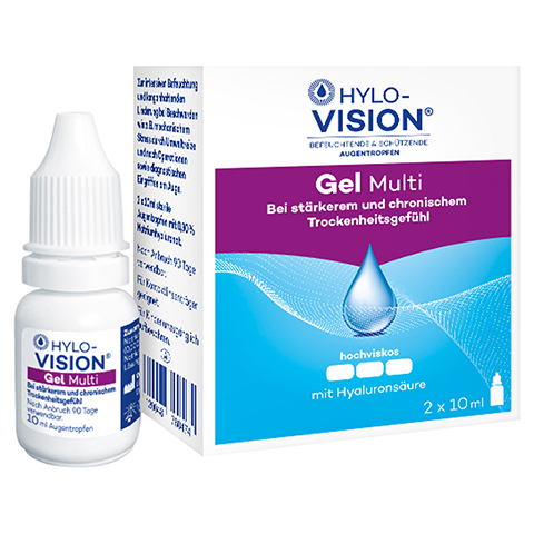 Hylo-vision Gel Multi 2x10 Milliliter
